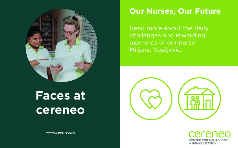 Faces at cereneo – meet Milijana from our Nursing Team
