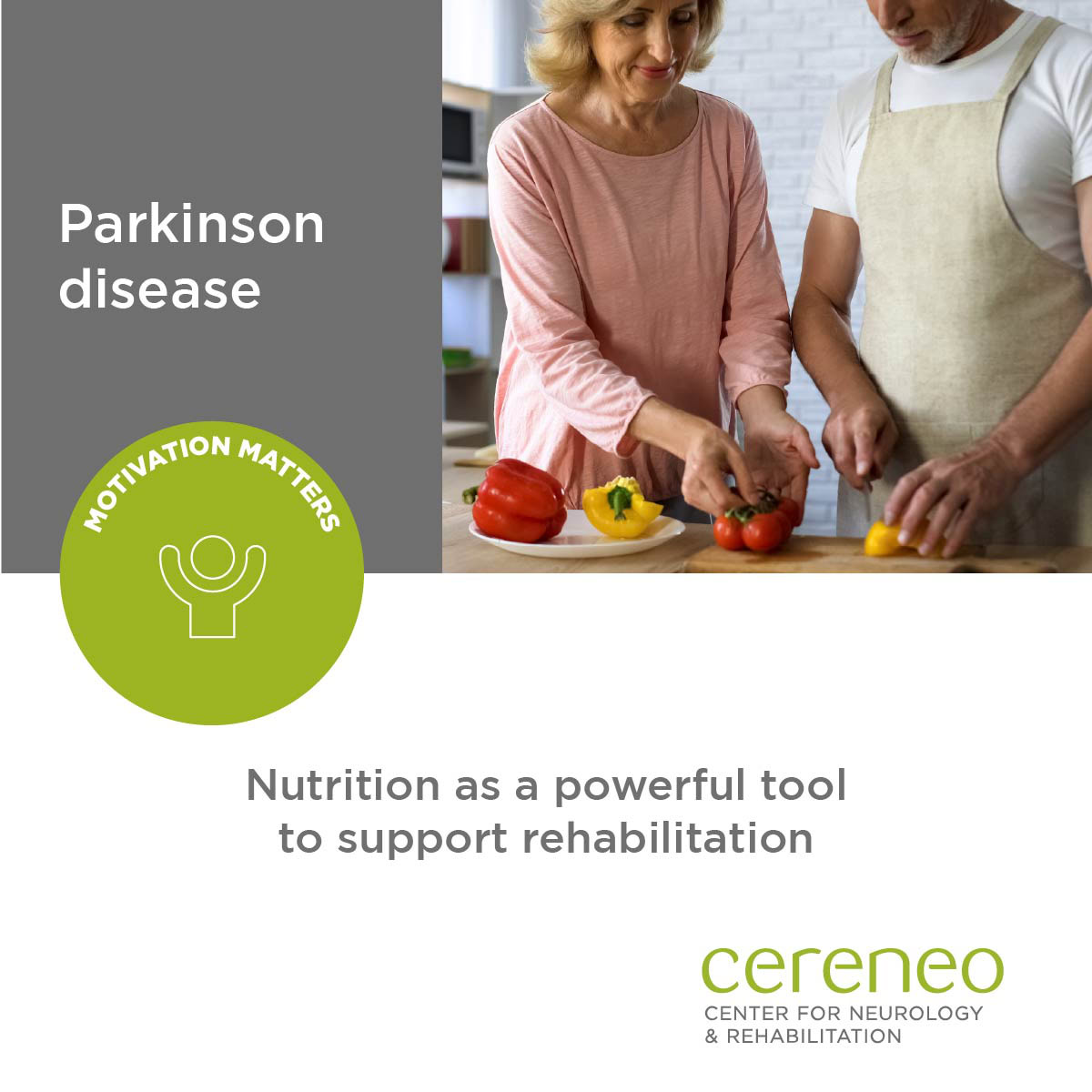 Focus Parkinson – Nutrition as a powerful tool to support rehabilitation