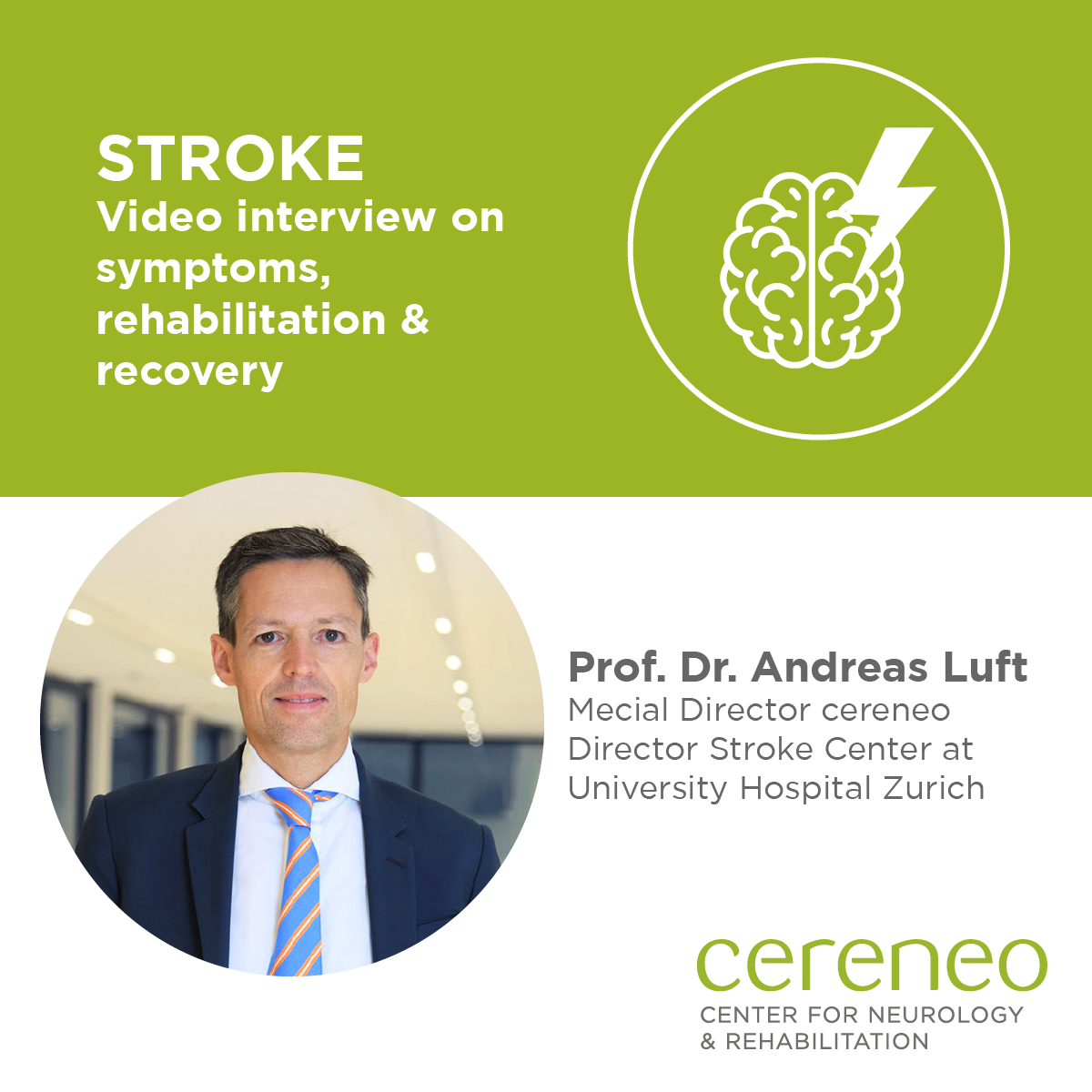 Prof. Dr. Luft on stroke symptoms & recovery