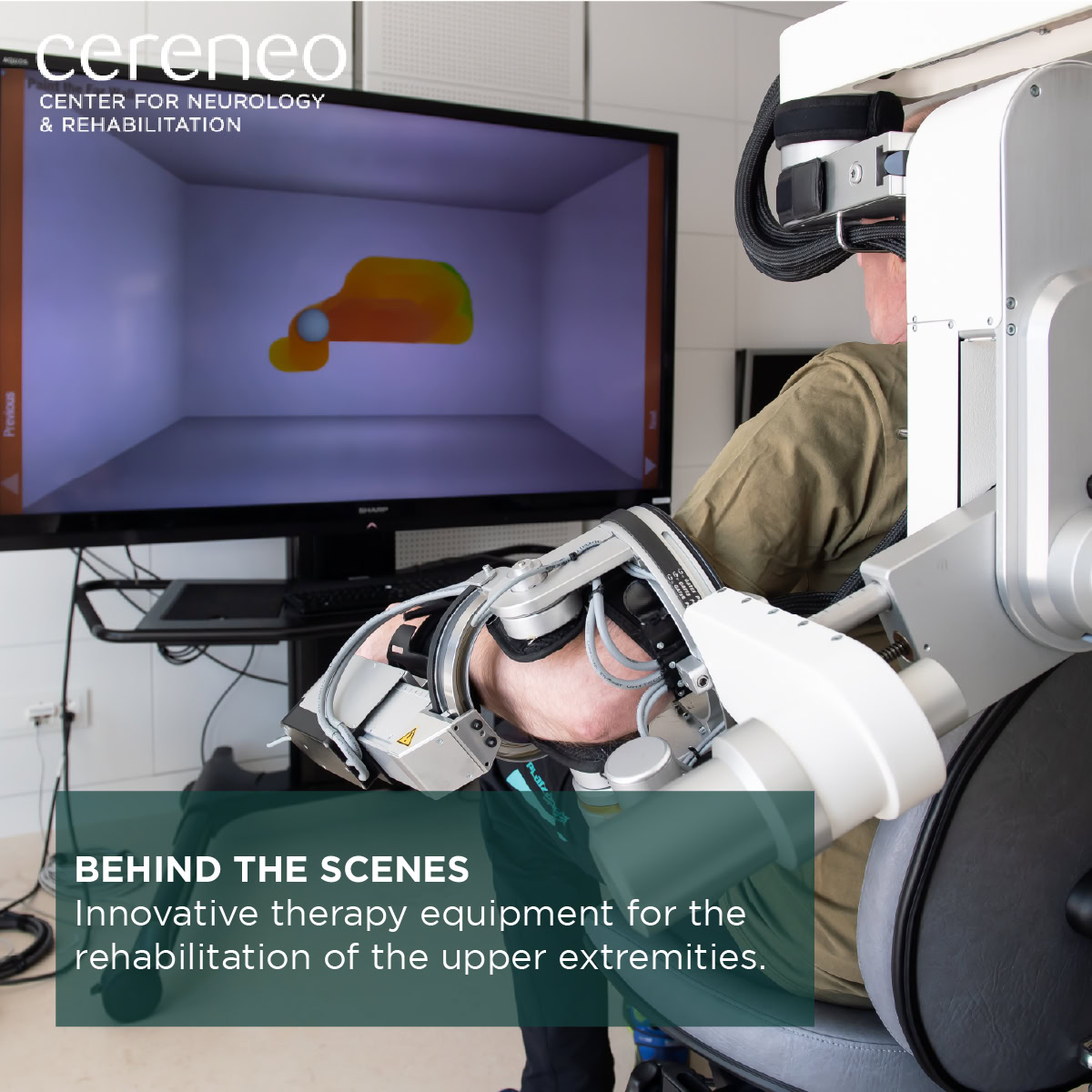 Behind the scenes: Innovative therapy equipment for the rehabilitation of the upper extremities