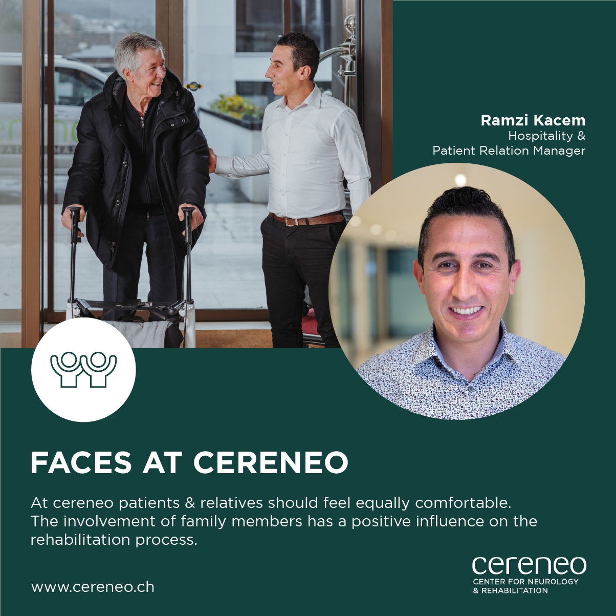 The family plays an important role in the rehabilitation process