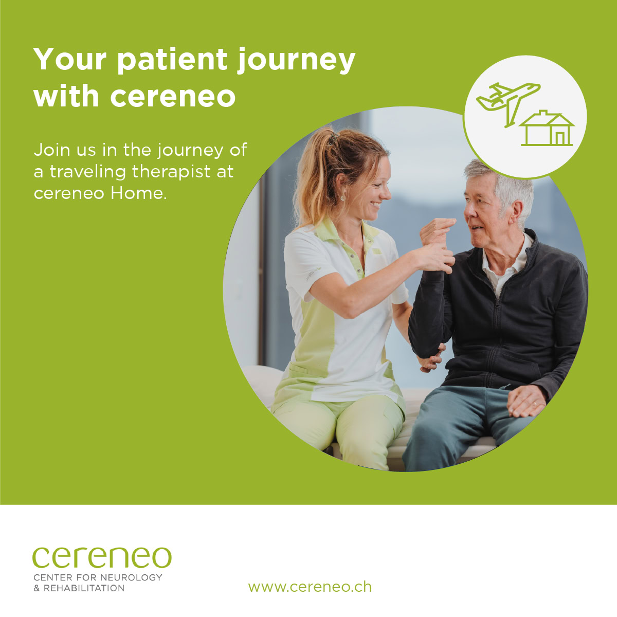 The job of a traveling therapist