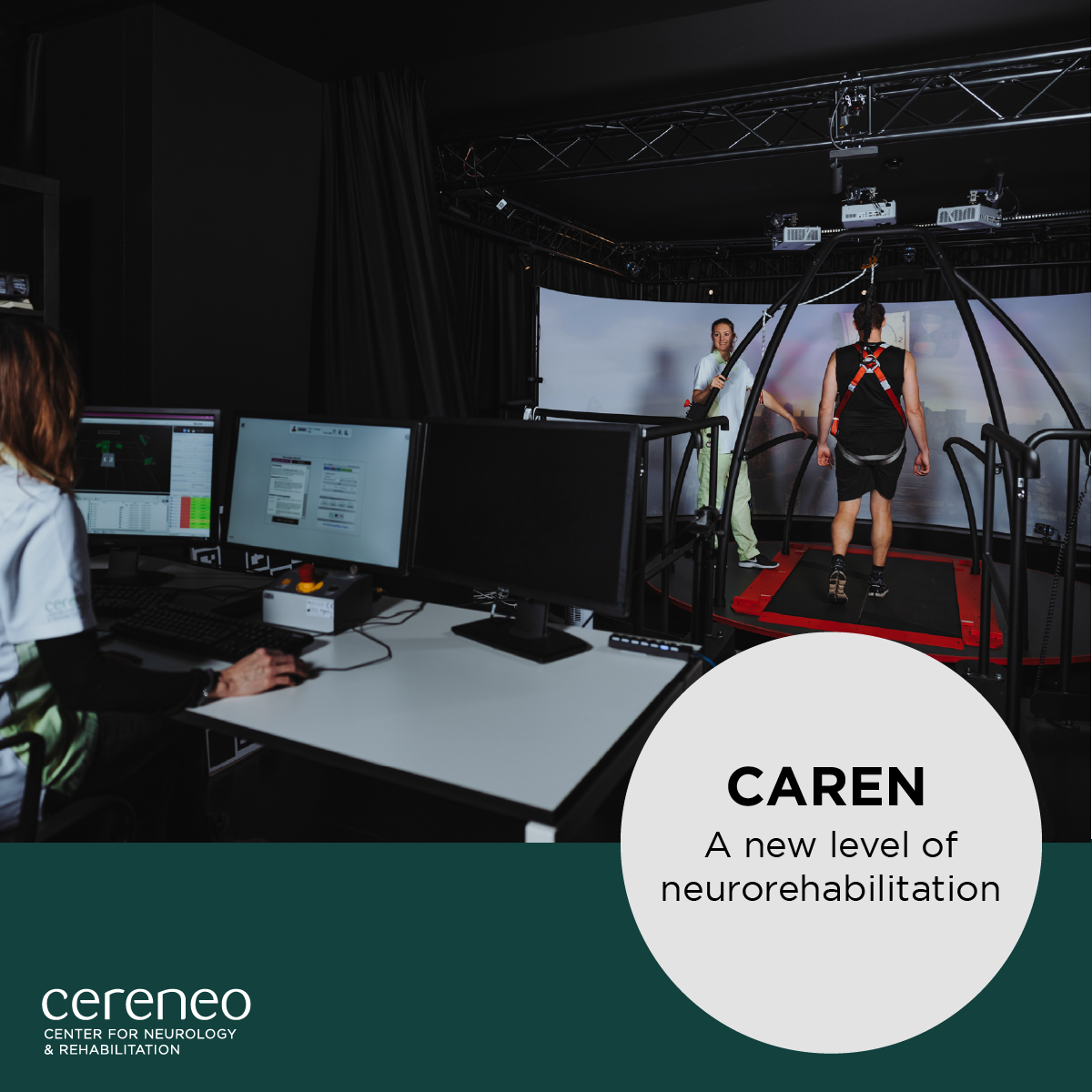 CAREN – a completely new type of neurorehabilitation